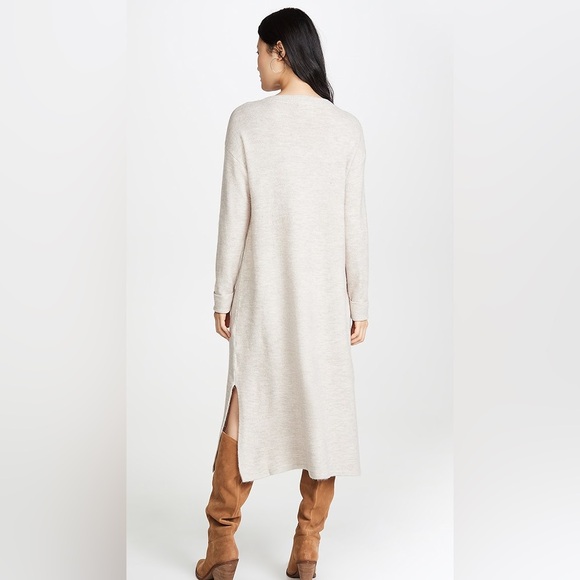 NWT Shopbop Line & Dot Calli Midi Sweater Dress in Taupe - XS - Picture 2 of 14